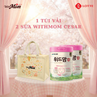 [COMBO2.1] 1 Túi Vải Withmom & 2 Sữa Withmom Cesar
