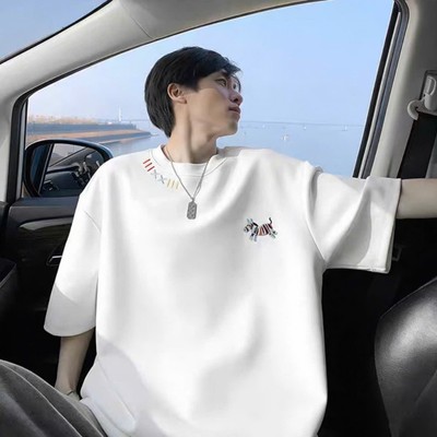 Áo thun Unisex họa tiết in chữ IIIXXII NAD.Áo phông nam nữ tay lỡ oversize form rộng chất liệu cotton 2 chiều thoáng mát