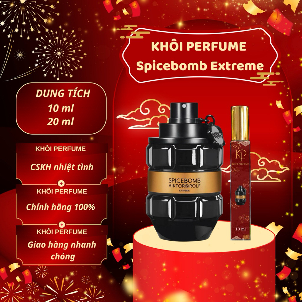 (Auth) Nước Hoa Nam Spicebomb Extreme 10/20ml | Khôi Perfume