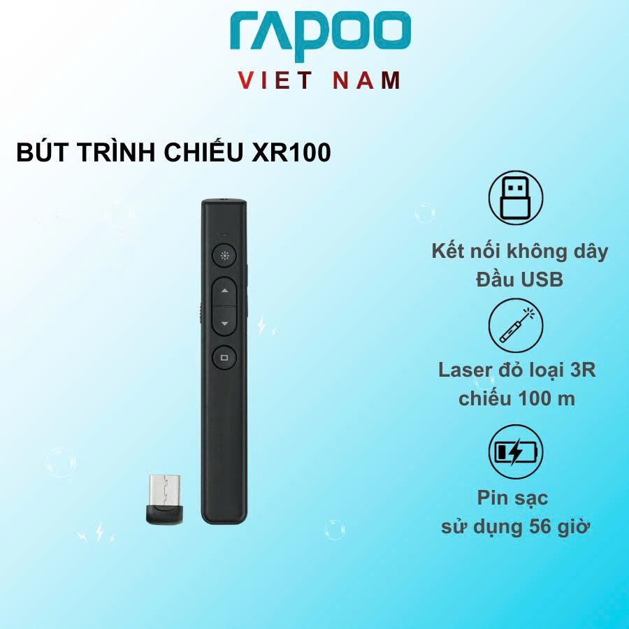 Bút trình chiếu Rapoo XR100
