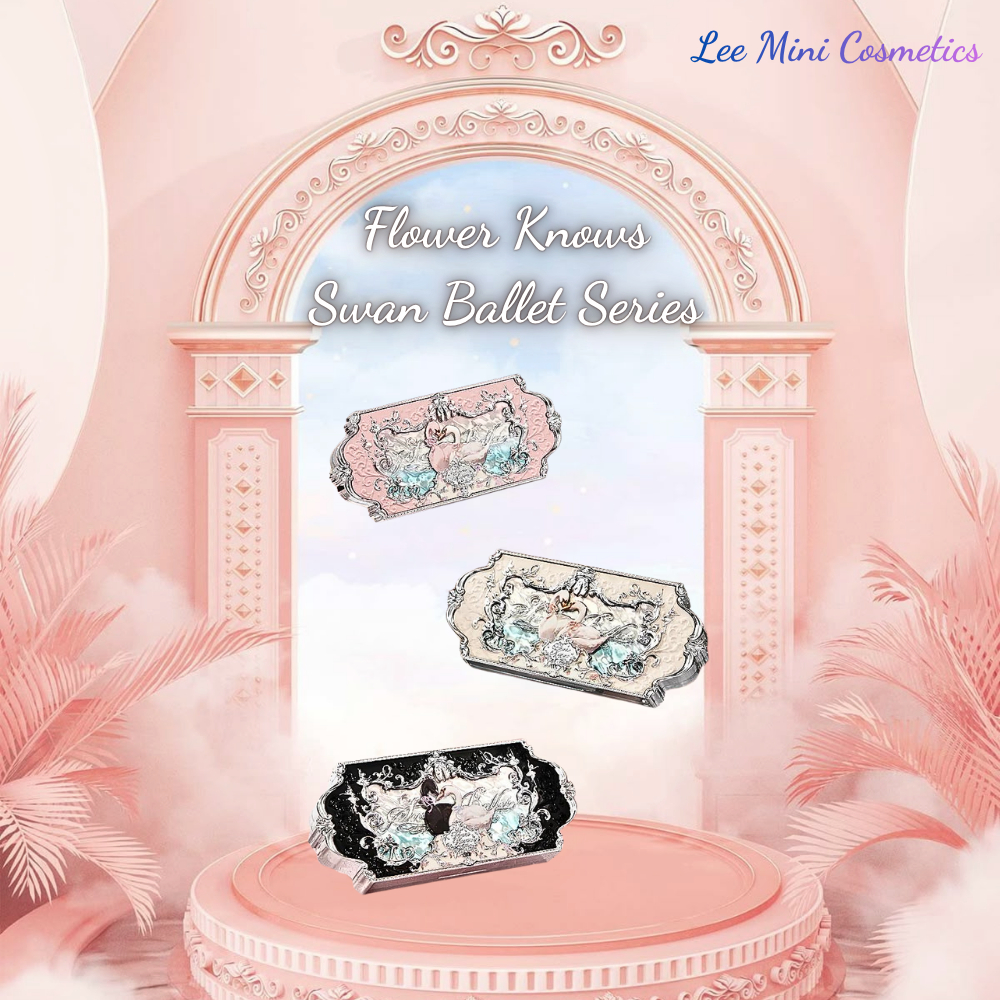 [Flower Knows - CHÍNH HÃNG] Bảng phấn mắt Thiên Nga Flower Knows Swan Ballet - Hàng sẵn