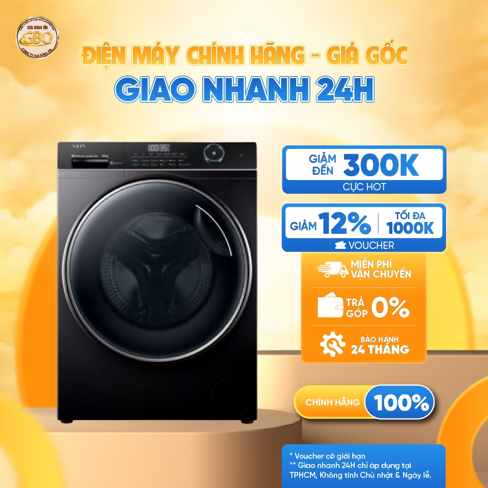 AW10-BP4959U1K(B) - Máy Giặt Aqua Inverter 10 Kg