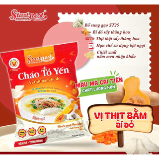 [ TẶNG 1 GÓI ] 30 GÓI / THÙNG CHÁO TỔ YẾN NHIỀU VỊ STARTNEST TẶNG KÈM 1 GÓI KHÁC LOẠI THƠM NGON CHÁO ĂN LIỀN CHO TRẺ EM