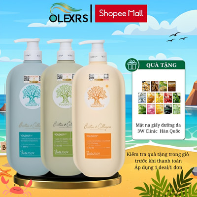 (Mẫu 2024) Cặp Gội Xả BIOTIN COLLAGEN VOUDIOTY Mềm Mượt, Giảm Rụng Tóc, Ngăn Ngừa Gàu Chính Hãng