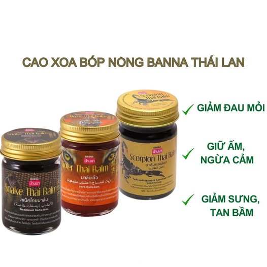 Cao Snake Thai Balm hủ 50 gam