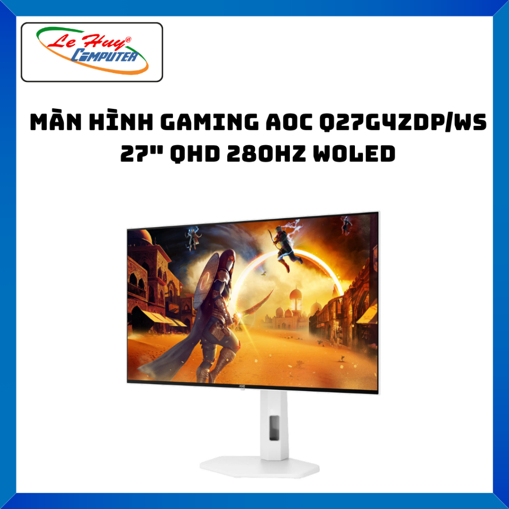Màn Hình Gaming AOC Q27G4ZDP/WS 27" QHD 280Hz WOLED - Hàng Chính Hãng