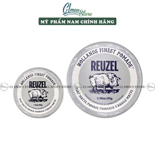 Pomade tạo kiểu tóc reuzel clay matte pomade - 35g & 95g