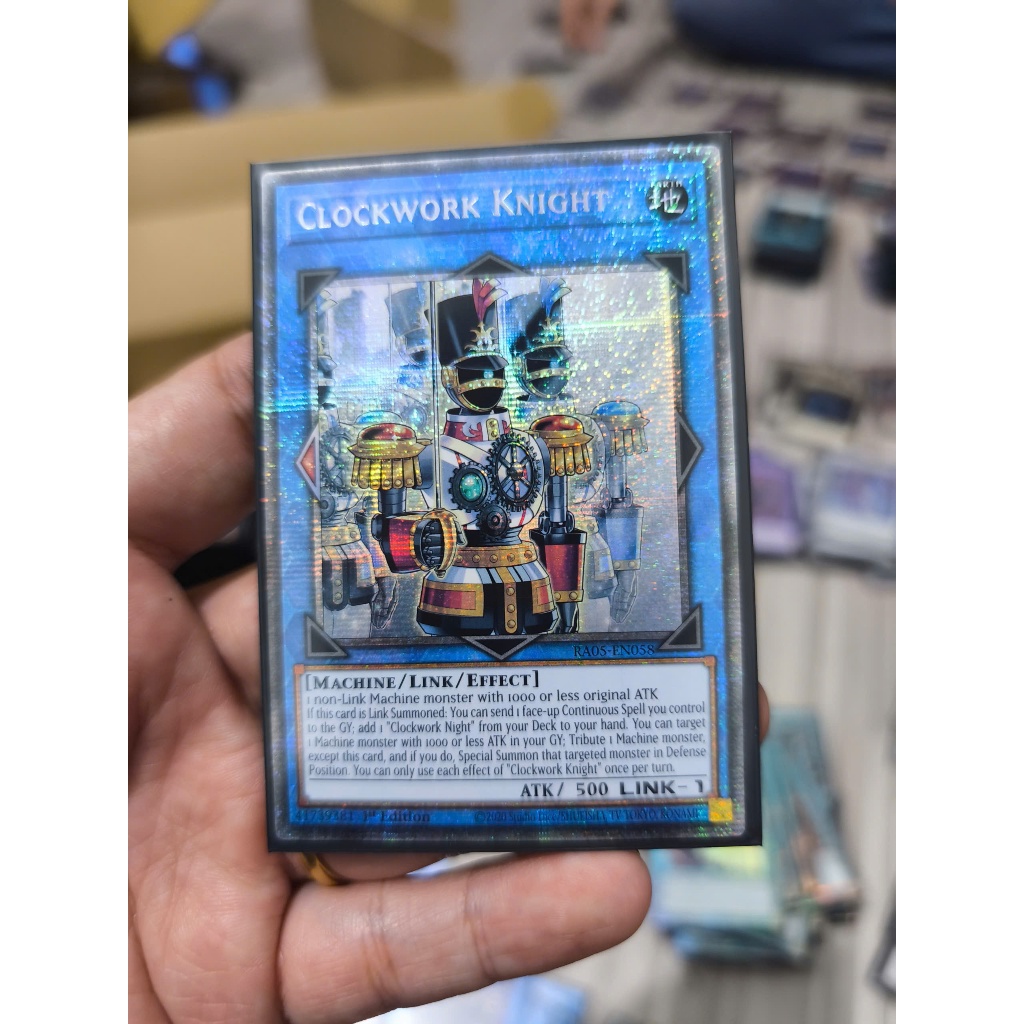 [Yugioh Funny Shop] 1 lá thẻ bài RA05-EN058 - Clockwork Knight - Starlight Rare