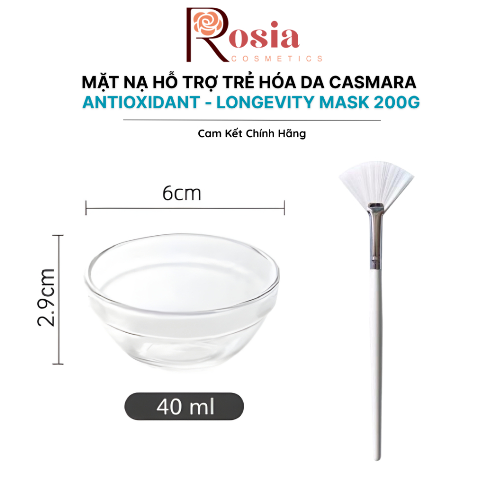 Bát Thủy Tinh Đựng Nước Peel/ Cọ peel/ Cọ peel Dermaquest/ cọ peel Christina