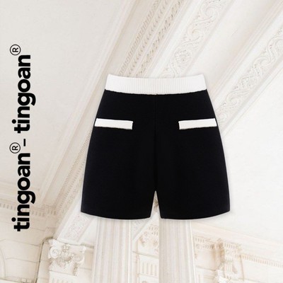 [KOL] TINGOAN® - Quần short cạp chun cao len cạp chun viền túi NAOMI SHORT(FREESIZE)