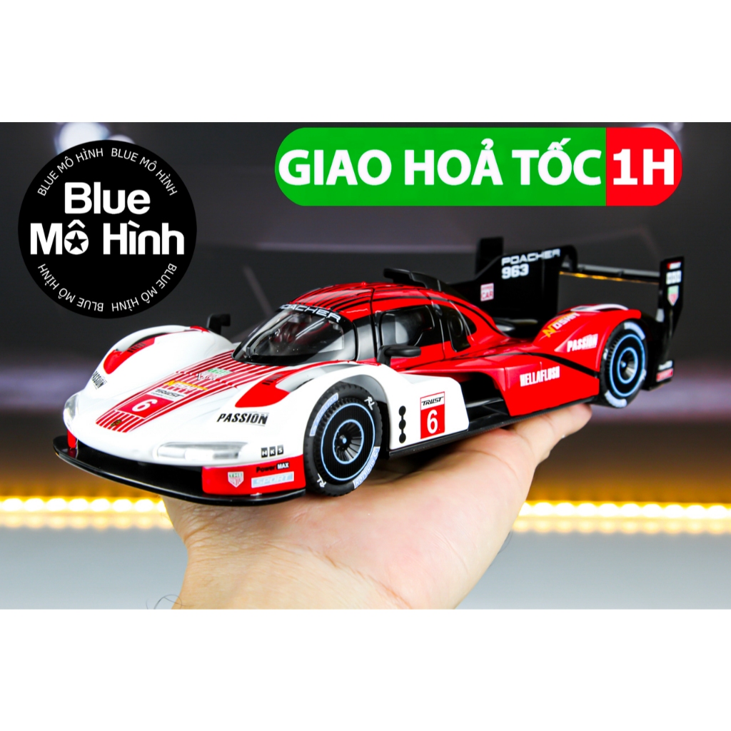 Xe mô hình Porsche 963 LMDh 1:24