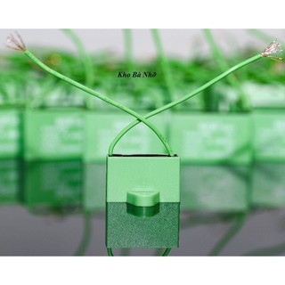 (1.5uf) Tụ Quạt 1,5uf - CBB61 450VAC tụ xanh NCS nhập khẩu mẫu mới 2026.