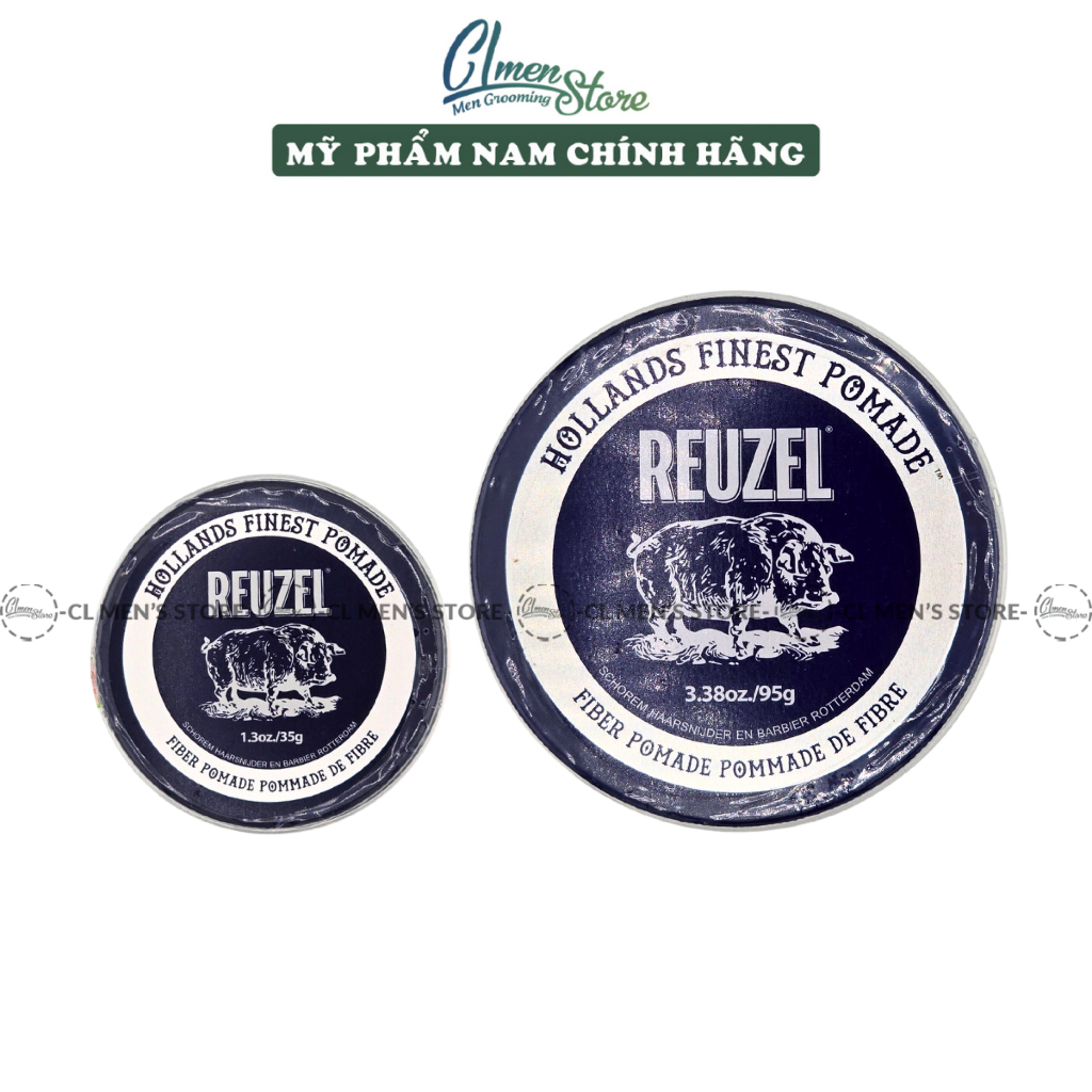 Pomade Tạo kiểu tóc Reuzel Fiber Pomade - 35g & 95g