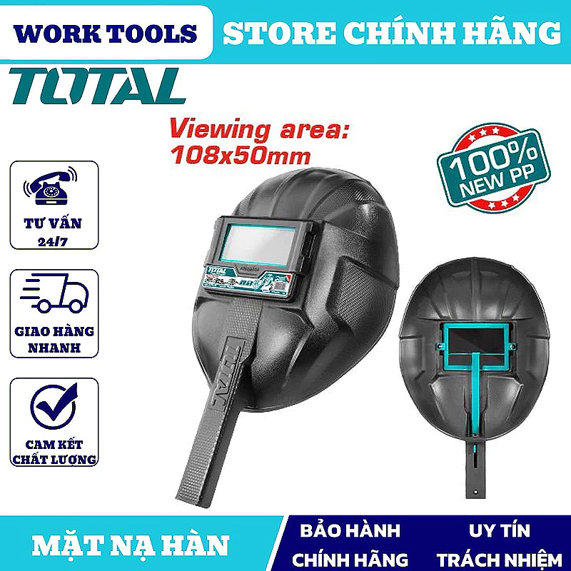 TOTAL Mặt nạ hàn TSP9102 (Cam kết Chính Hãng 100%)