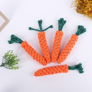 Đồ gặm dây thừng củ cà rốt cho chó mèo