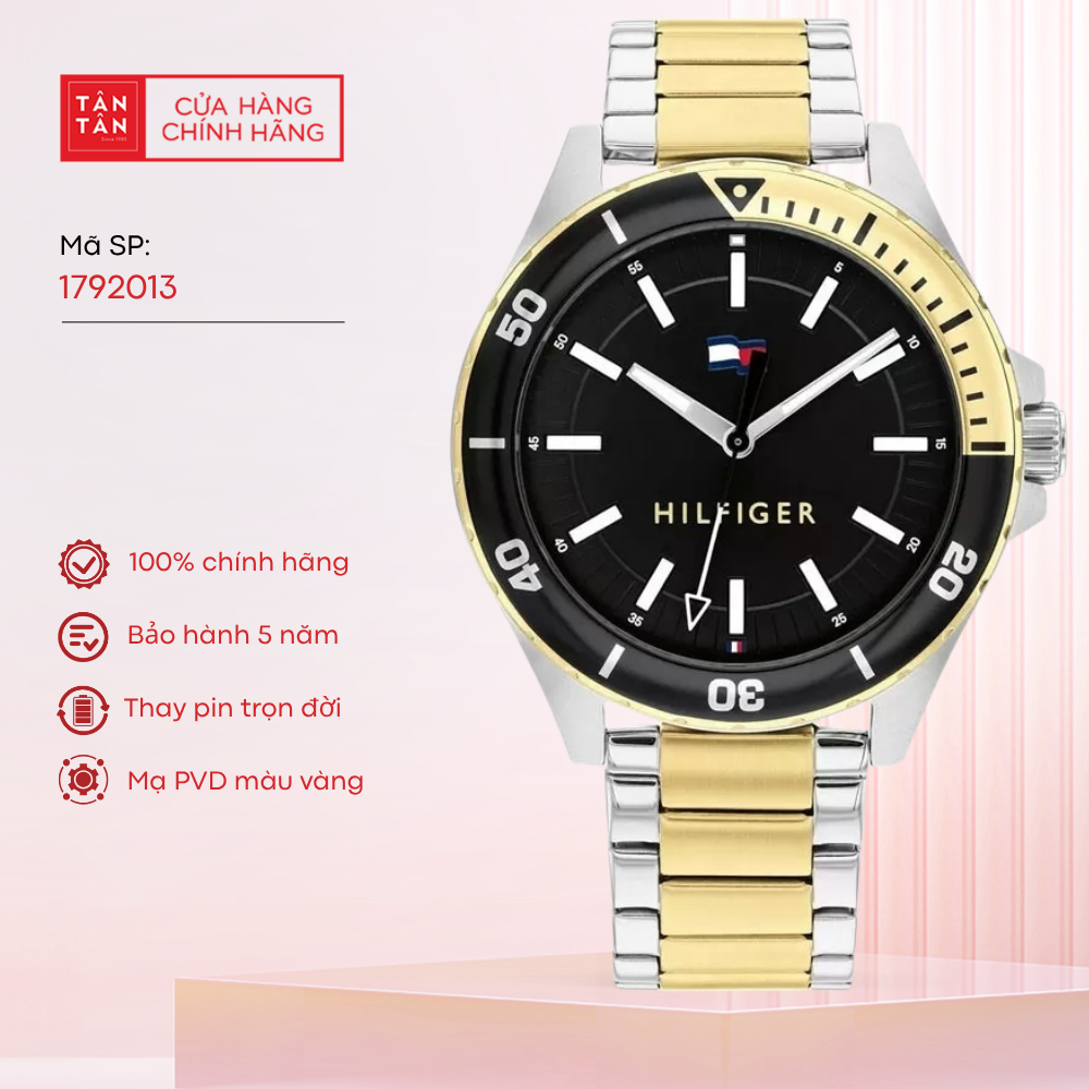 Đồng Hồ Nam Tommy Hilfiger Logan 1792013 Quartz 43mm - Đồng Hồ Tân Tân