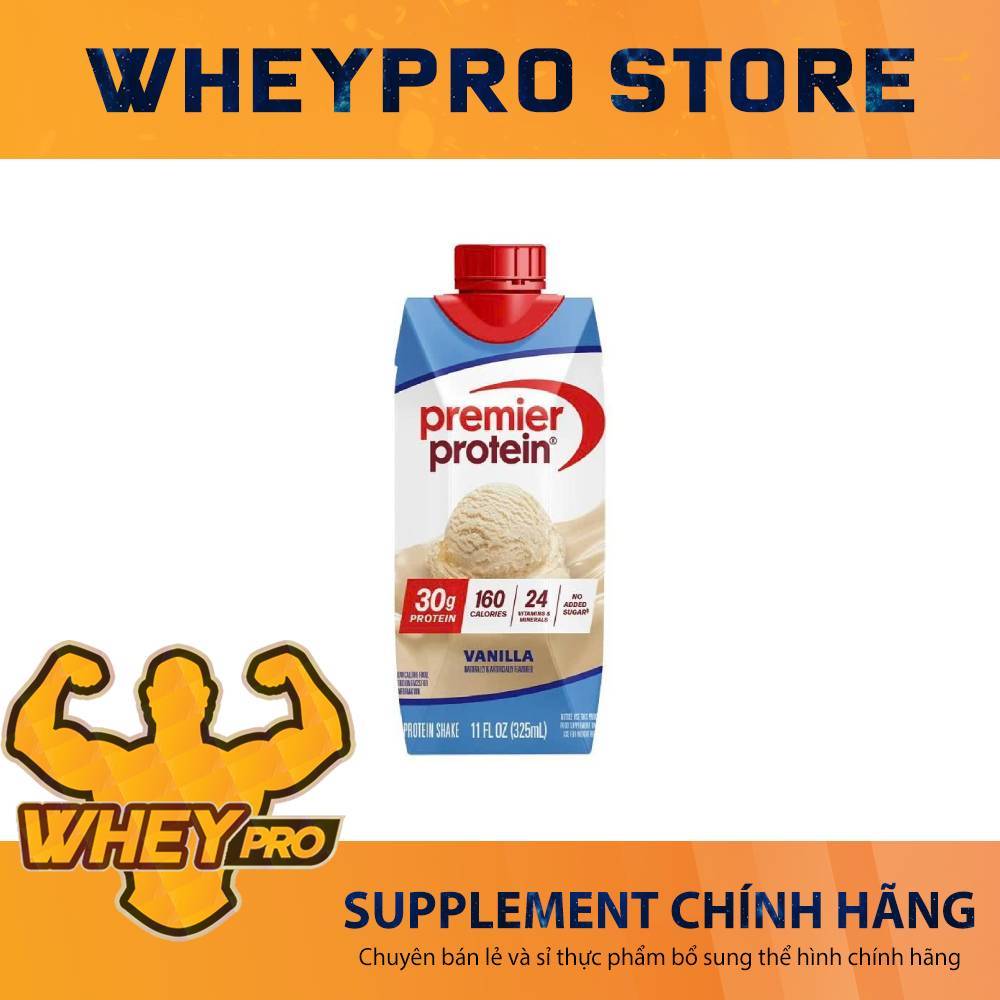 Premier Protein 325ml – Giàu Đạm, Ít Calo (1 Chai)