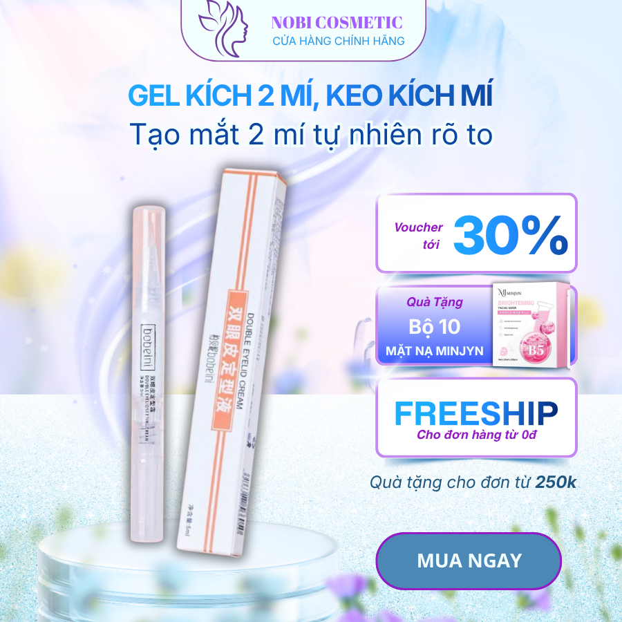 Gel kích 2 mí, keo kích mí, bút kích mí tạo mắt 2 mí tự nhiên rõ to - Gel kích mí Macfee Hàn Quốc 3m