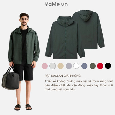 Áo Khoác Parka Nam RainShield™ Non Branded 004 24033 |YaMe|