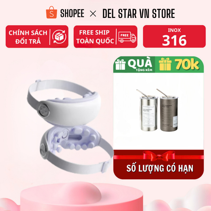 Máy massage mắt E4 Pro – Massage mắt 4 trong 1 cao cấp