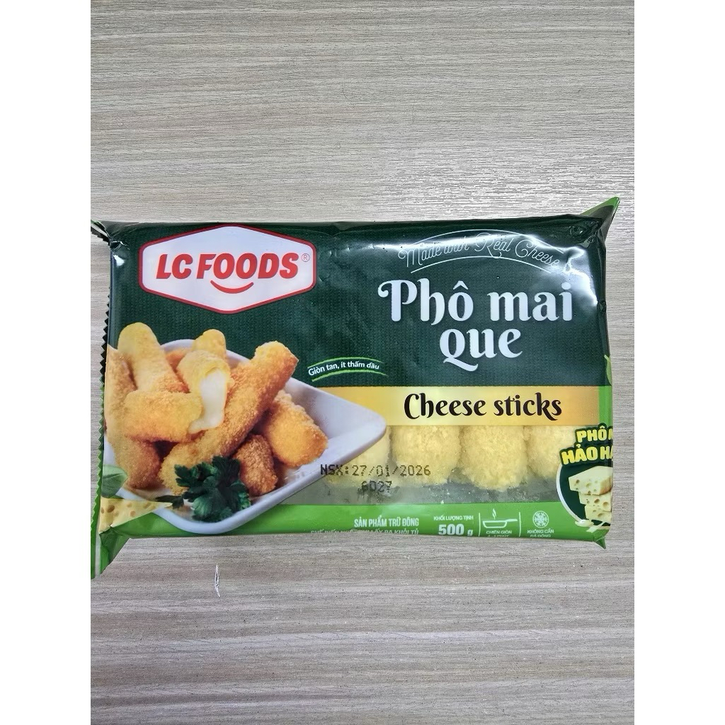 [Chỉ Ship Hải Phòng] Phô Mai Que Kéo Sợi Mozzarella [Loại Ngon Nhiều Phô Mai] - 13 Que