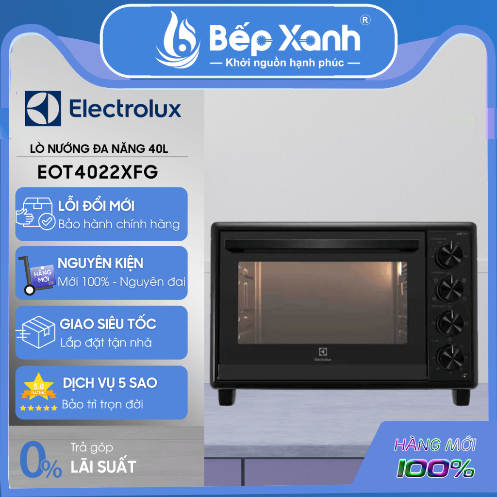 Lò nướng Electrolux EOT4022XFG 40 lít