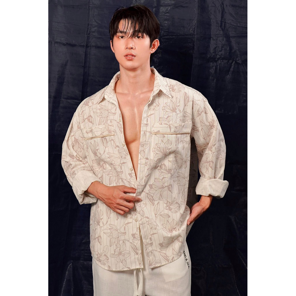 BLOSSOM SHIRT - LINEN - MAGNUS MENWEAR