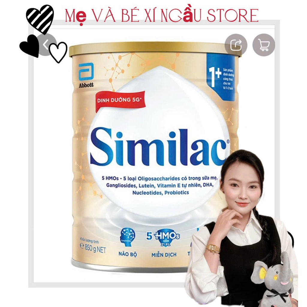 Milk Sữa công thức Similac 5g 850g