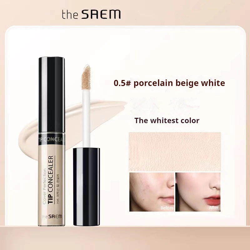 Kem che khuyết điểm The Saem Cover Perfection Tip Concealer Spf28 PA++ (6.5g) Hàn Quốc | BigBuy360 - bigbuy360.vn