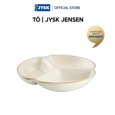 Tô | JYSK JENSEN | gốm | trắng | Ø22xC4cm
