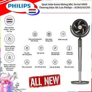 Sẵn - quạt tuần hoàn không khí serial 4000, động cơ biến tần cao cấp. thương hiệu hà lan nổi tiếng philips - acr4242cfd