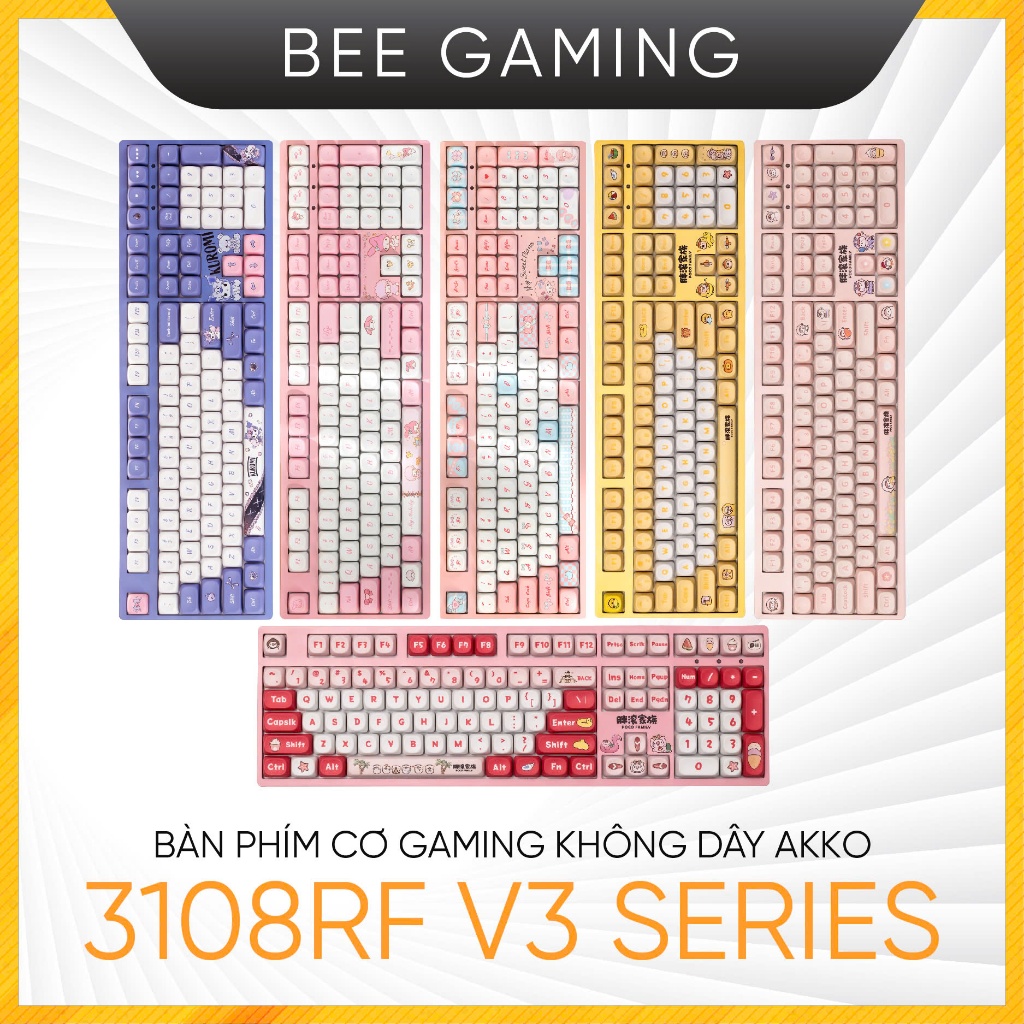 Bàn phím cơ AKKO - 3108 RF V3 Series