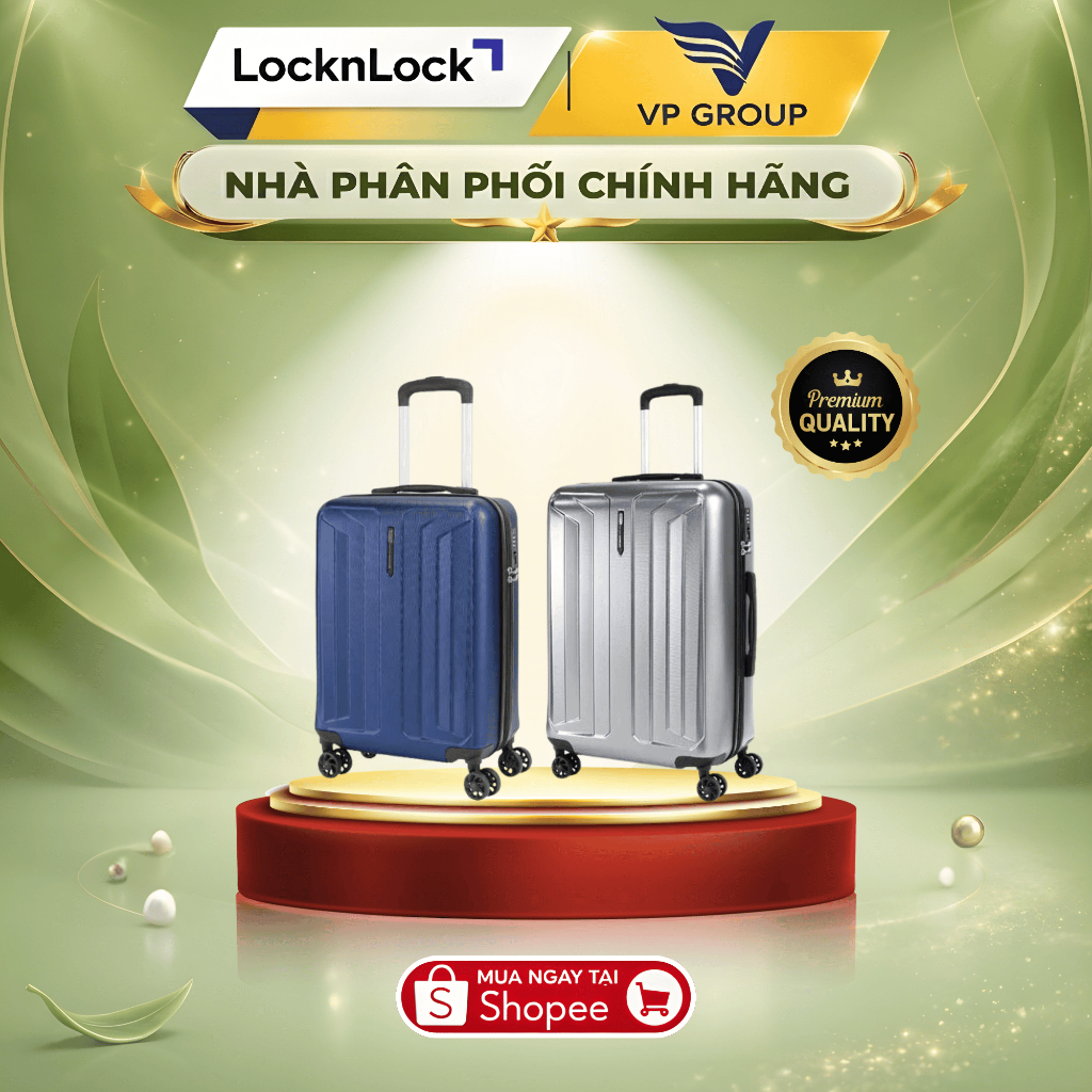 [LocknLock] VALI DU LỊCH 20 INCH - GRAY (LTZ619GRY) / XANH NAY VY (LTZ619NVY)