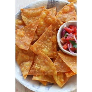 Nachos Chip Phô Mai Healthy | Snack ăn kiêng ít calo | Giòn tan – Tự nhiên –  ( túi 400gr)