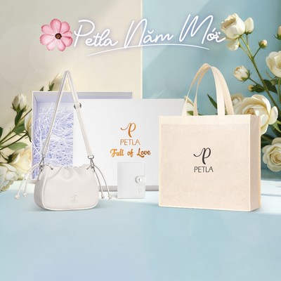 TÚI RÚT ĐEO CHÉO DA NỮ TRẺ TRUNG PETLA LN10