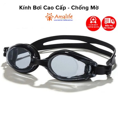 Kính Bơi Người Lớn, Kính Bơi Trẻ Em Chính Hãng Amalife, Mắt Kính Bơi Chống Mờ, Chống Tia Cực Tím