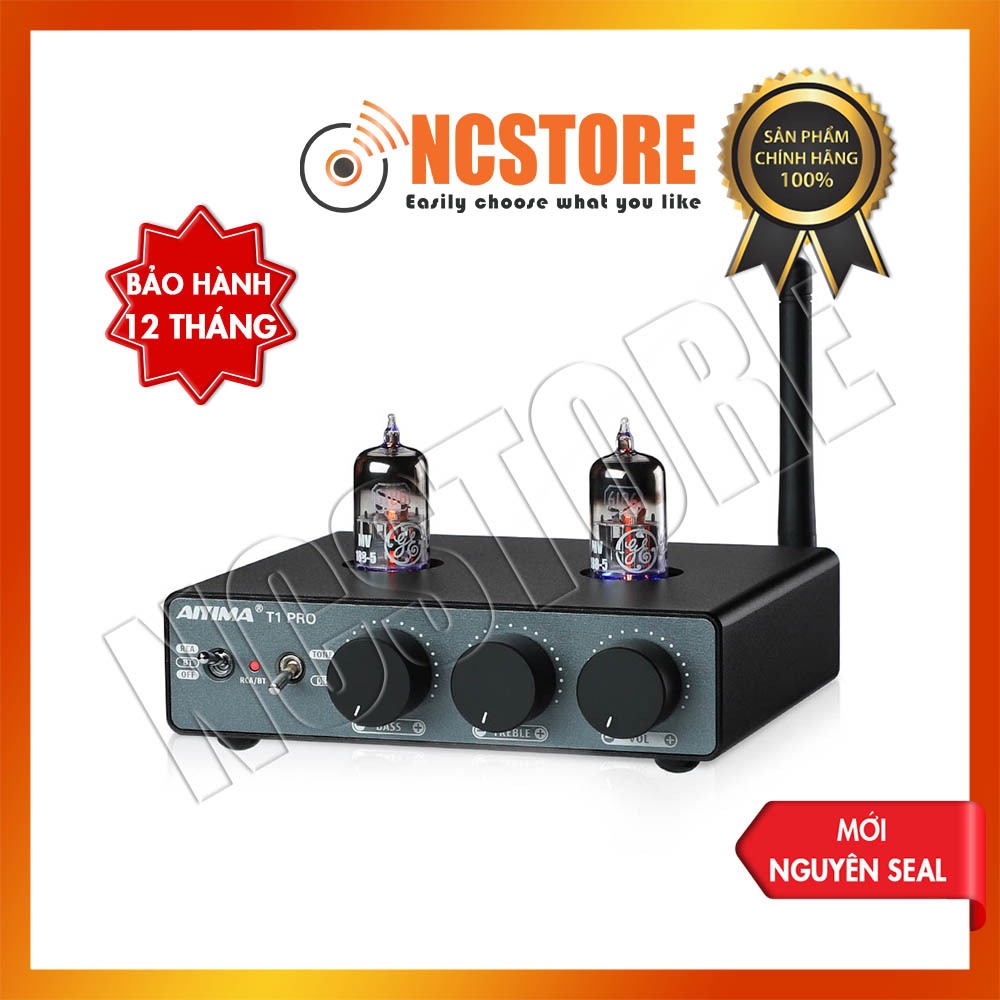 [NC] Desktop Bluetooth Tube PREAMP AIYIMA T1 PRO | Âm Ly Để Bàn | Desk Amplifier
