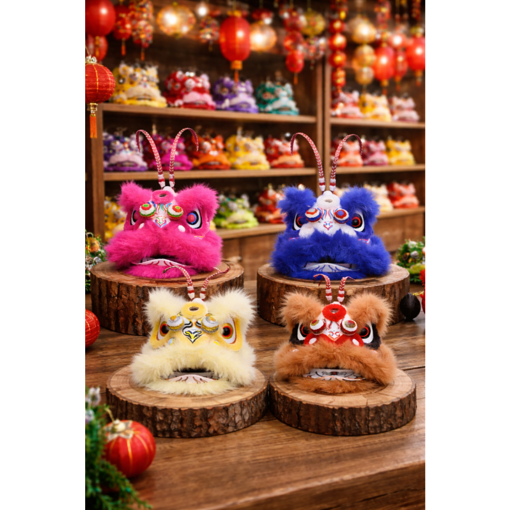 🧧 MÔ HÌNH LÂN MINI 10CM – LÂN SƯ RỒNG IN 3D TRANG TRÍ SIÊU ĐẸP 🐲