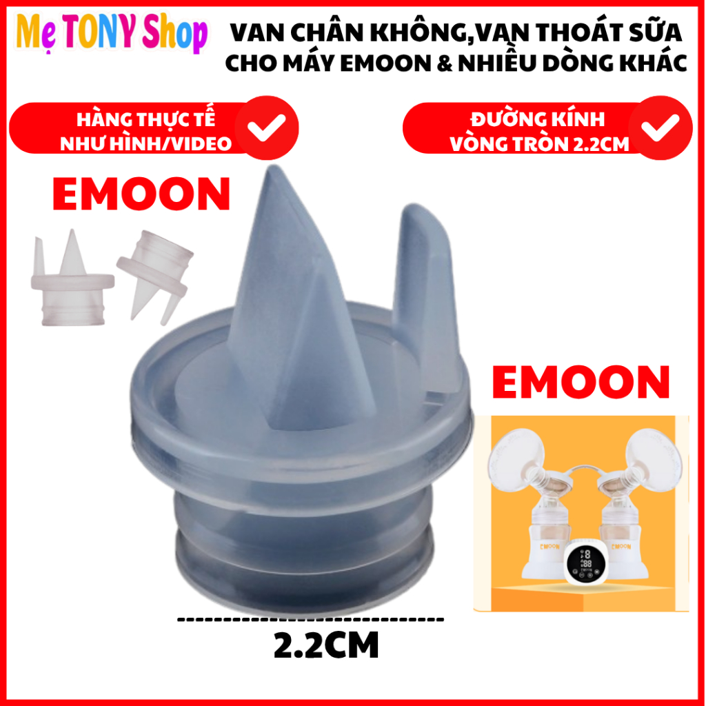 [EMOON] Van Chân Không,Van Thoát Sữa,Van Mỏ Vịt -Máy Hút Sữa Điện Đôi EMOON (Đổi Mới Nếu Lỗi)