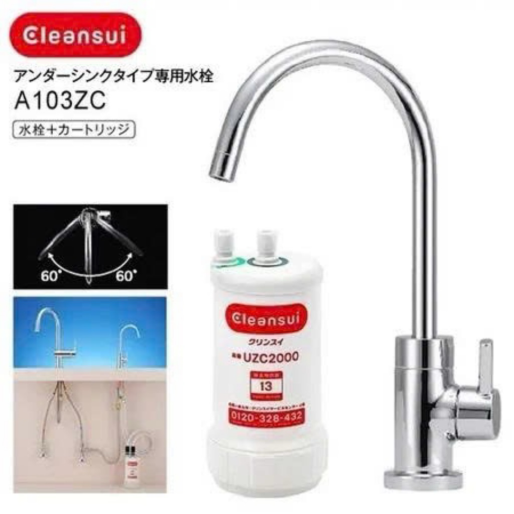 (chính hãng) Máy Lọc Nước Cleansui EU101 – Công Nghệ Nhật Bản – Giữ Khoáng Chất Tự Nhiên – Không Dùn