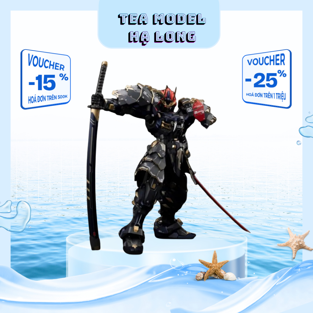 Mô hình Lắp Sẵn Moshow Takeda Shingen Evil MCT-J02E Đen (Black Edition Limited)