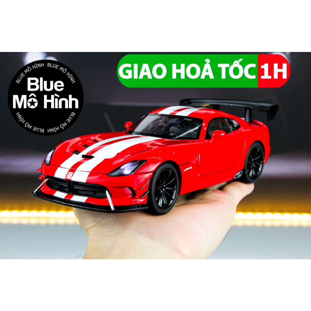 Xe mô hình Dodge Viper ACR Snakeskin 1:24