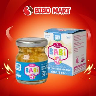 Nước Yến Ăn Dặm Nutri Nest Babi Bird Hỗ Trợ Phát Triển Toàn Diện Cho Bé Hũ 42g - Bibo Mart