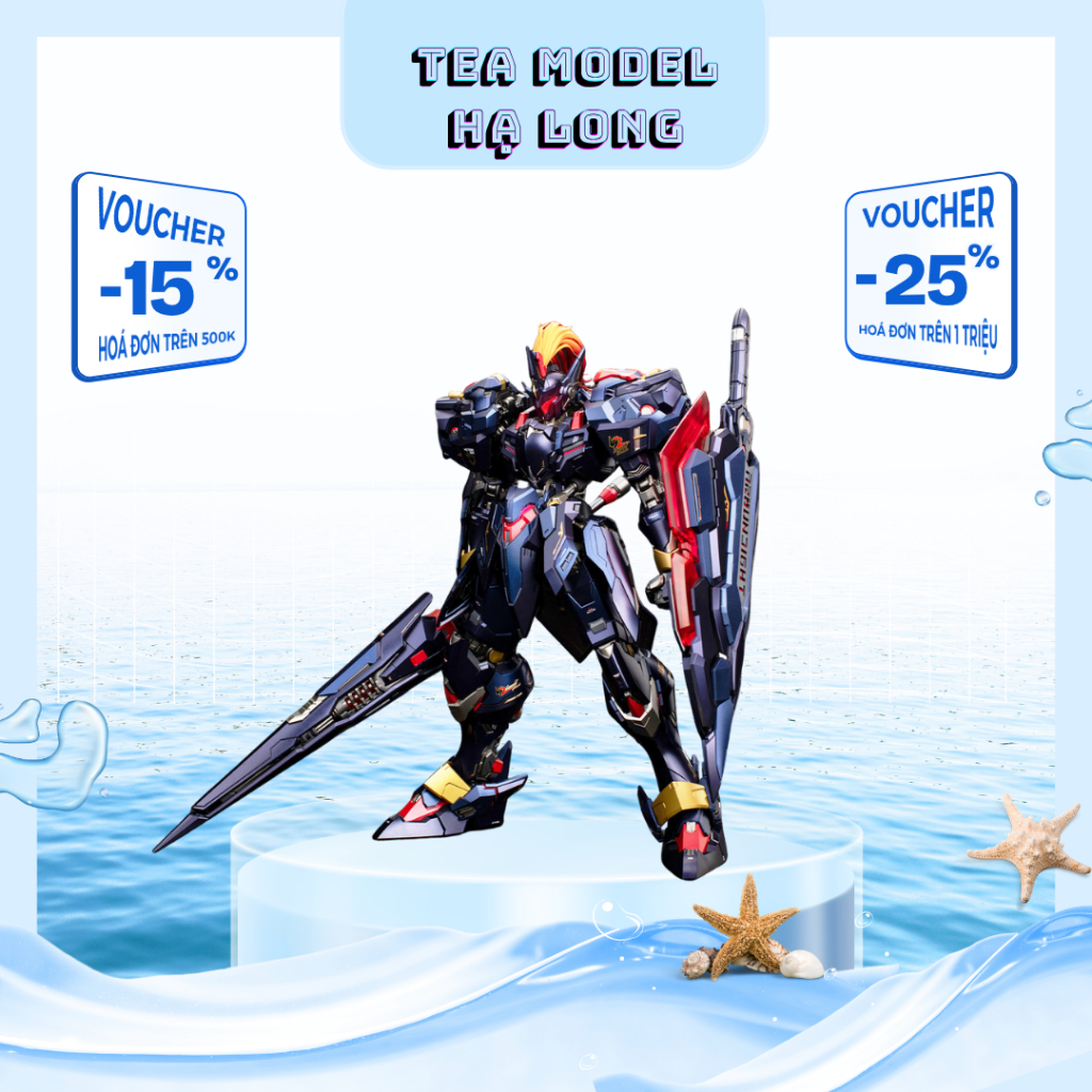 Mô Hình Ráp Sẵn Ultimate Lancelot - Knight of Ash của Moshow toys ( Lancelot Đen )