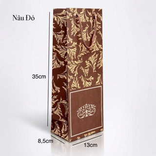 Túi giấy đựng rượu đơn combo 100c