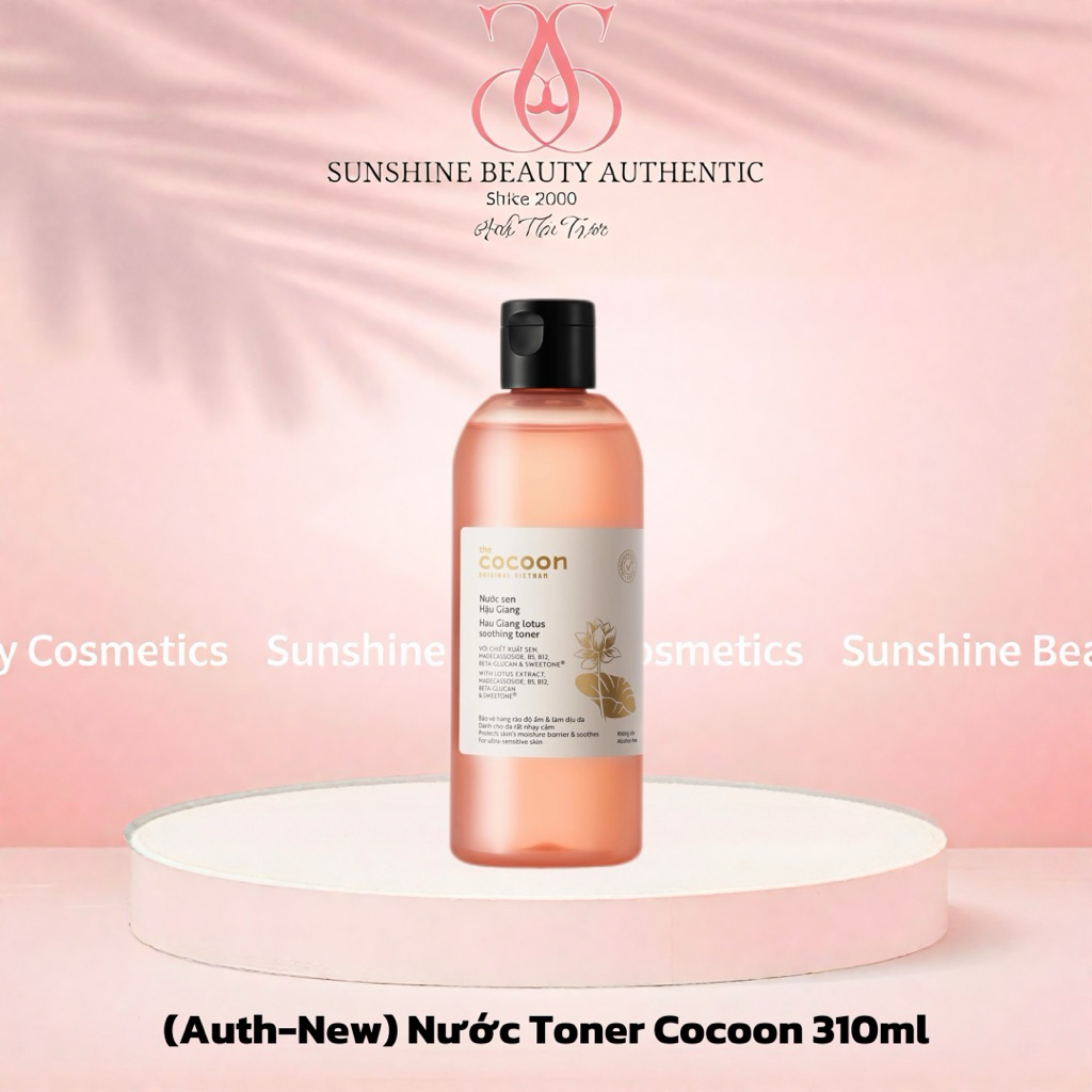 (Auth-New) Nước Toner Cocoon 310ml