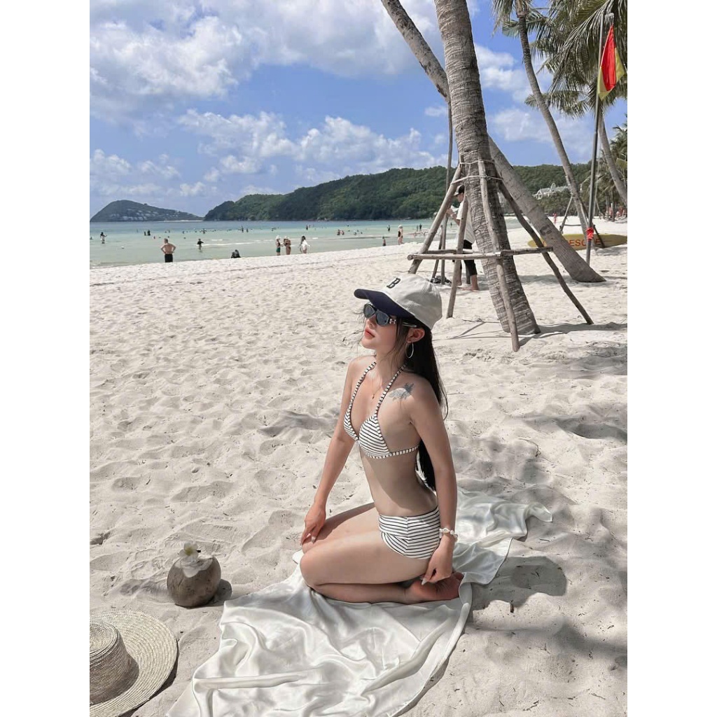 Set Quần Áo Nữ Thời Trang, Outfit Đi Chơi, Set Đồ Nữ Đẹp bộ đò đi biển hàng qc qq259 | BigBuy360 - bigbuy360.vn