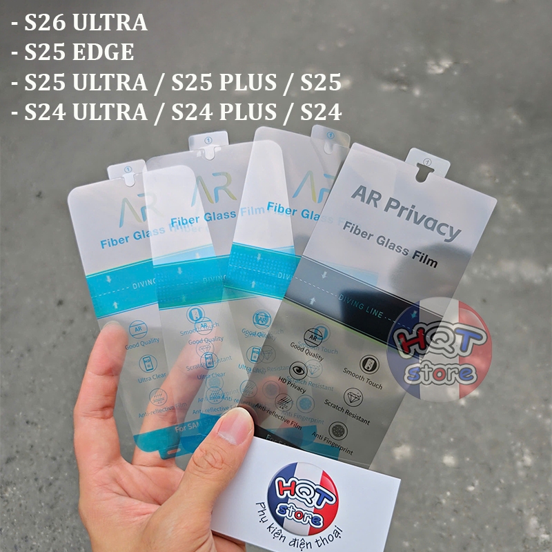 Miếng dán dẻo film chống chói AR cho S26 Ultra / S25 Edge / S25 Ultra / S24 Ultra / S25 Plus / S24 P