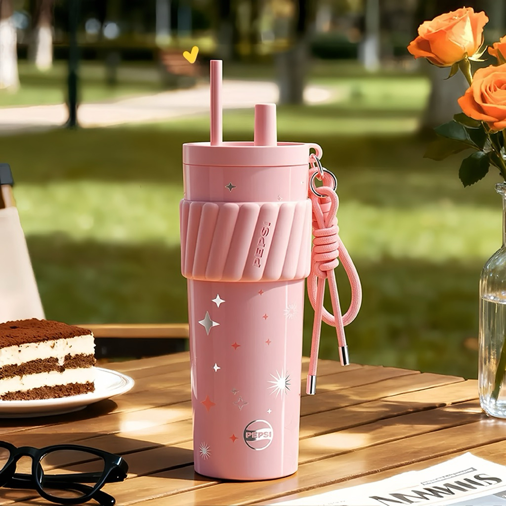 Ly giữ nhiệt cao cấp Pepsi 700ml