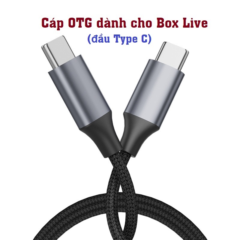 Dây Cáp Box Live – Cáp OTG Chuyên Dùng Cho Box Livestream Chuyên Nghiệp